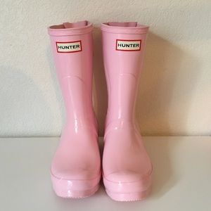 Pink Hunter Boots